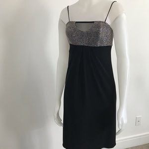 Beaded Black Evening Dress